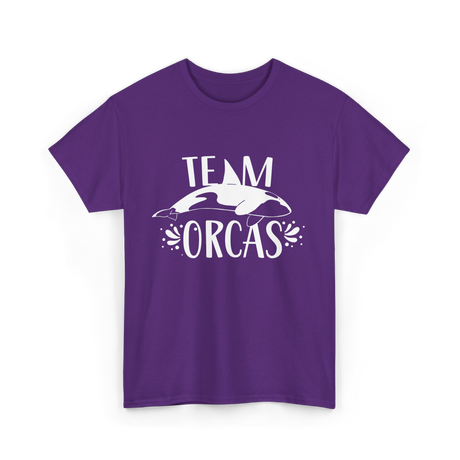 Team Orcas Orca T-Shirt - Purple