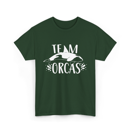 Team Orcas Orca T-Shirt - Forest Green