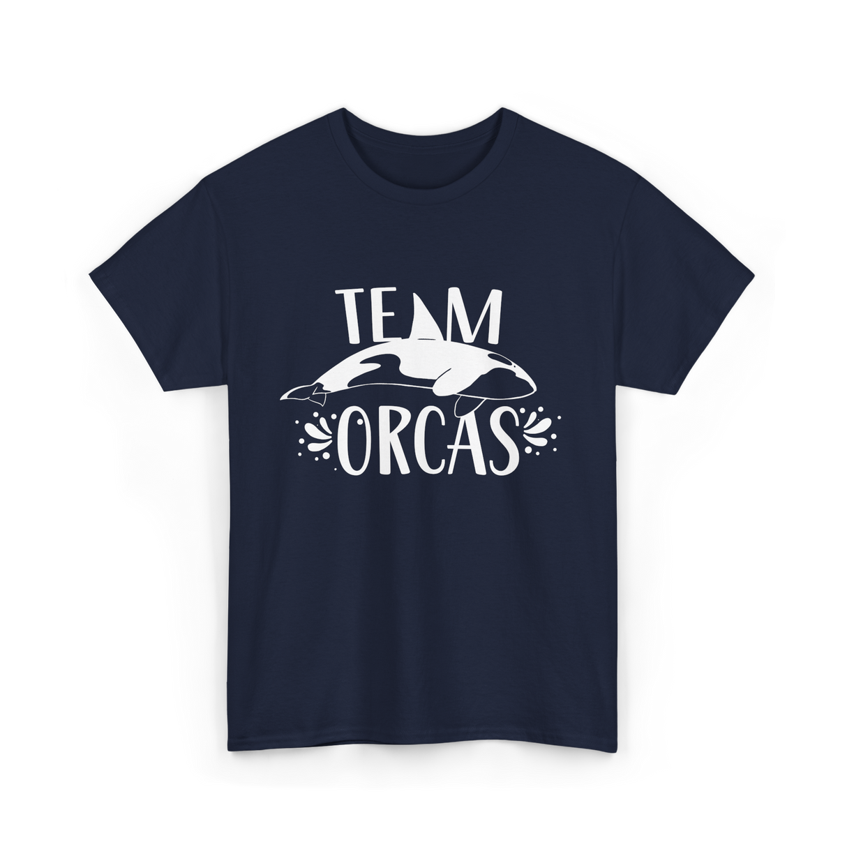 Team Orcas Orca T-Shirt - Navy