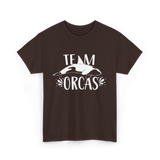 Team Orcas Orca T-Shirt - Dark Chocolate