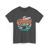 Team Orcas Whale Orca T-Shirt - Dark Heather