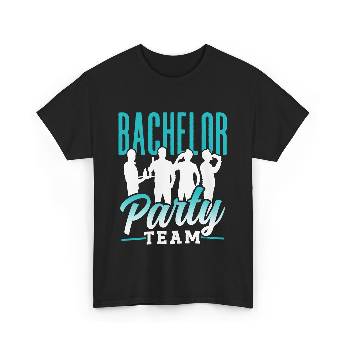 Team Party T-Shirt - Black