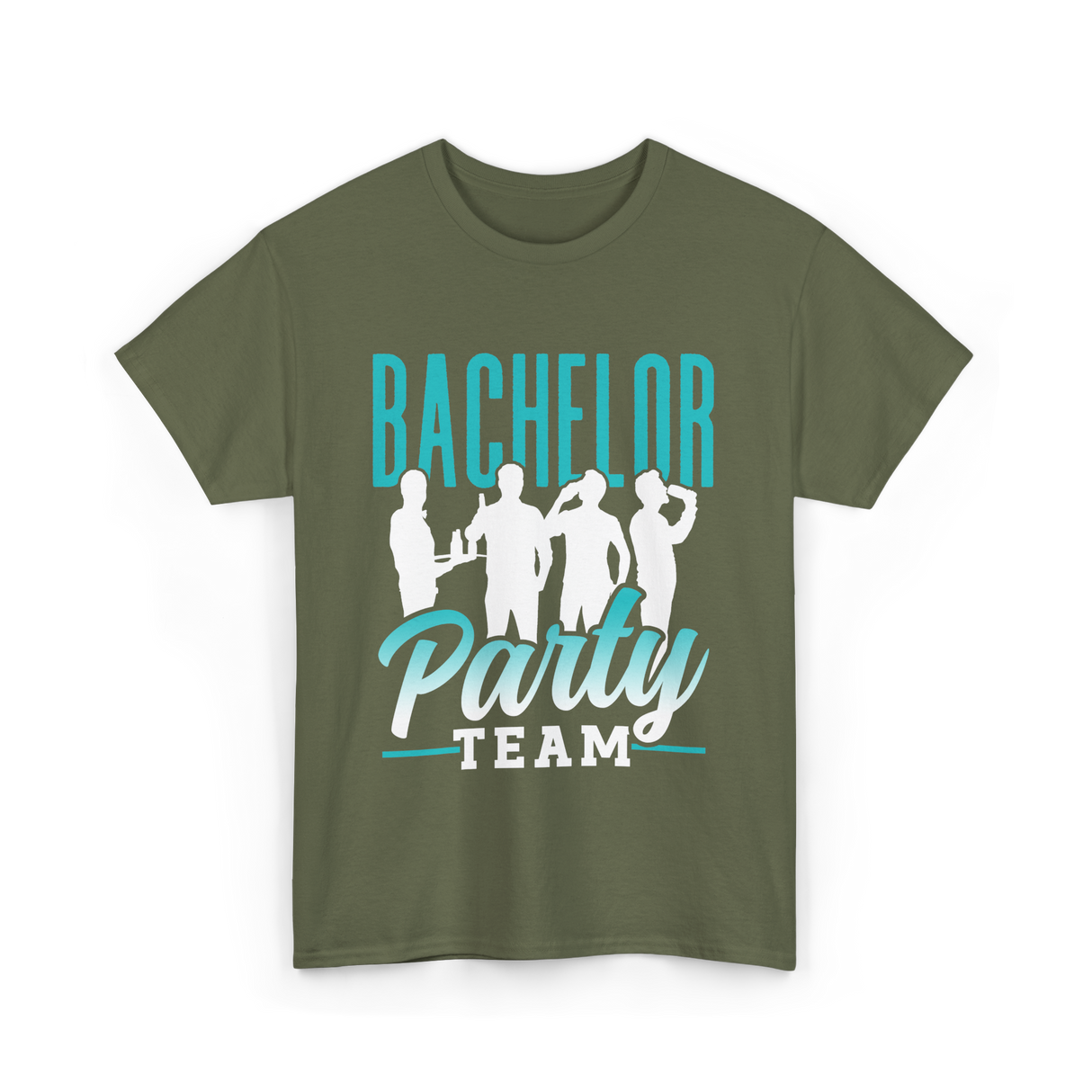 Team Party T-Shirt - Military Green