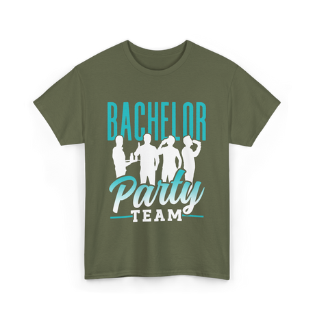 Team Party T-Shirt - Military Green