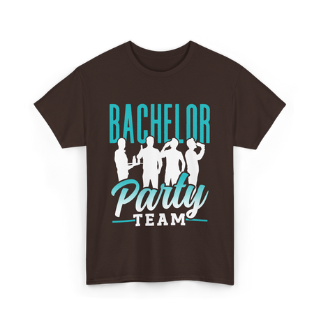 Team Party T-Shirt - Dark Chocolate