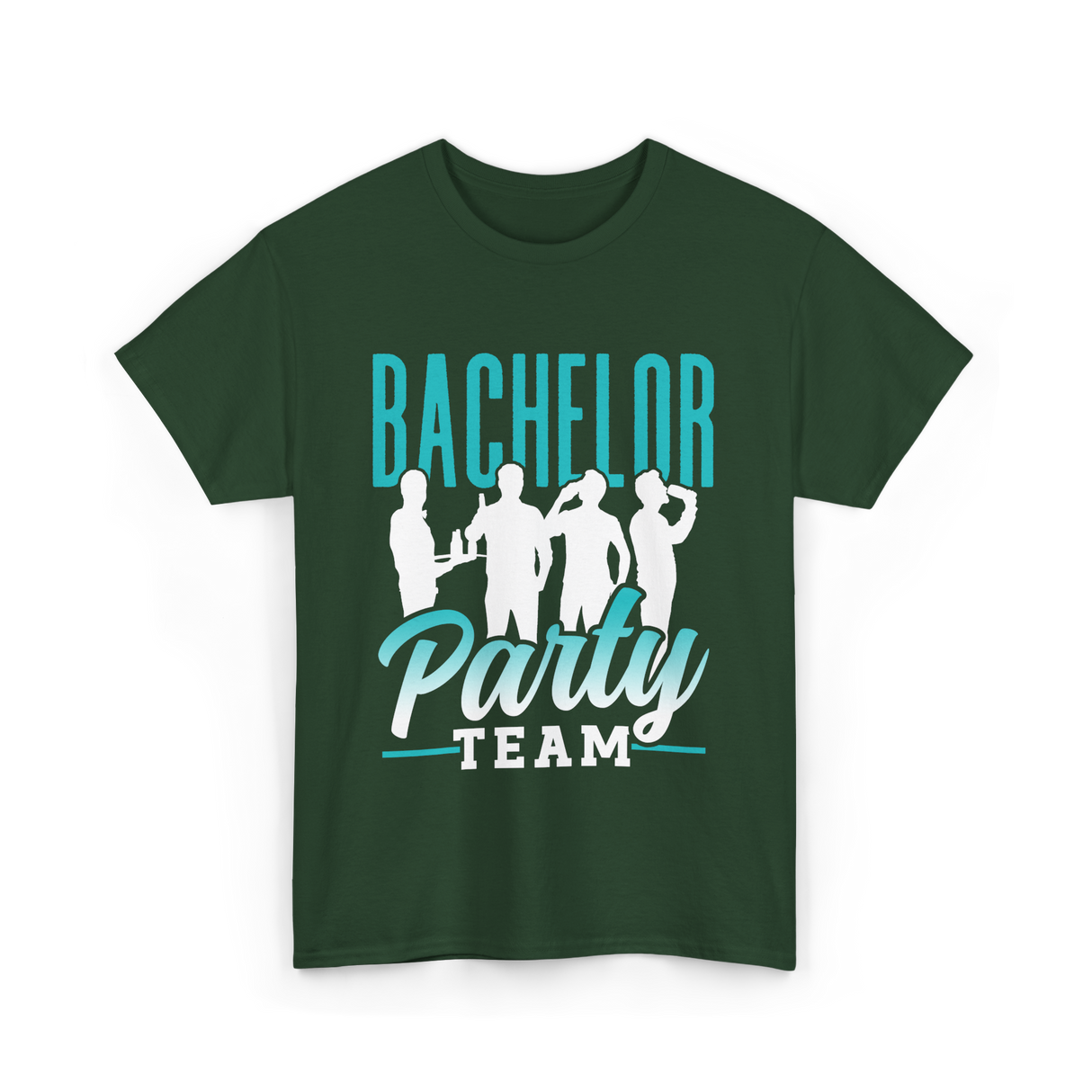 Team Party T-Shirt - Forest Green