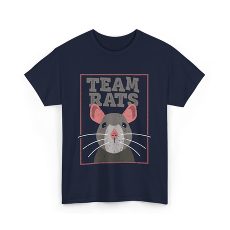 Team Rats Animal Rat T-Shirt - Navy