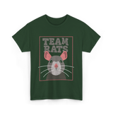 Team Rats Animal Rat T-Shirt - Forest Green