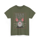 Team Rats Animal Rat T-Shirt - Military Green