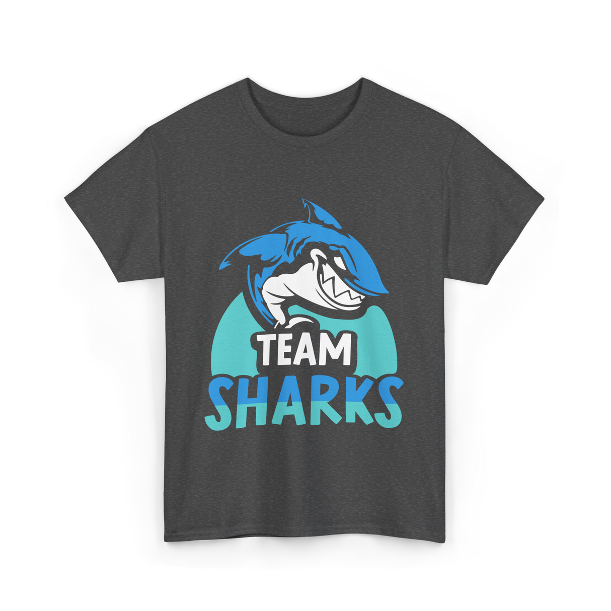 Team Sharks Shark Lover T-Shirt - Dark Heather