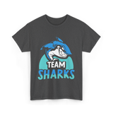 Team Sharks Shark Lover T-Shirt - Dark Heather