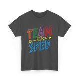 Team Sped Awareness Special Education T-Shirt - Dark Heather