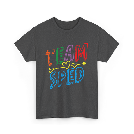 Team Sped Awareness Special Education T-Shirt - Dark Heather