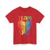 Team Sped Special Education Awareness T-Shirt - Red