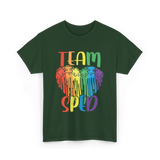 Team Sped Special Education Awareness T-Shirt - Forest Green