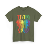 Team Sped Special Education Awareness T-Shirt - Military Green