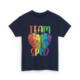 Team Sped Special Education Awareness T-Shirt - Navy