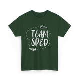 Team Sped Special Education Teacher T-Shirt - Forest Green