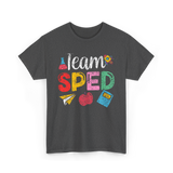 Team Sped Special Education Teacher T-Shirt - Dark Heather