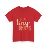 Team Tiny Humans Neonatal Care T-Shirt - Red