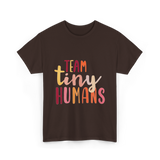 Team Tiny Humans Neonatal Care T-Shirt - Dark Chocolate