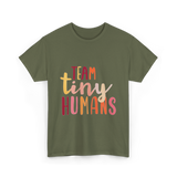 Team Tiny Humans Neonatal Care T-Shirt - Military Green