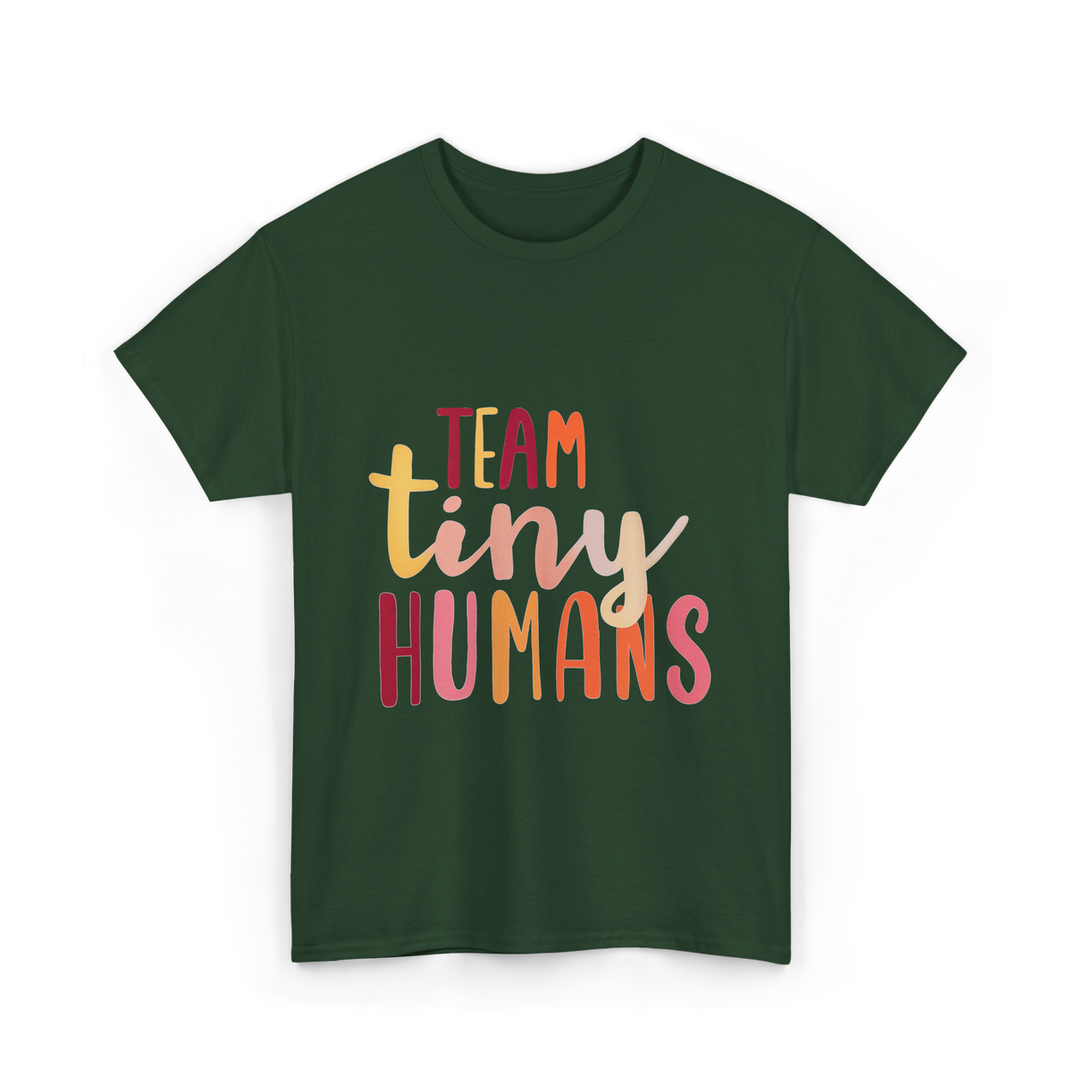 Team Tiny Humans Neonatal Care T-Shirt - Forest Green