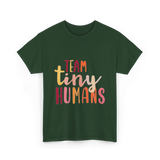 Team Tiny Humans Neonatal Care T-Shirt - Forest Green