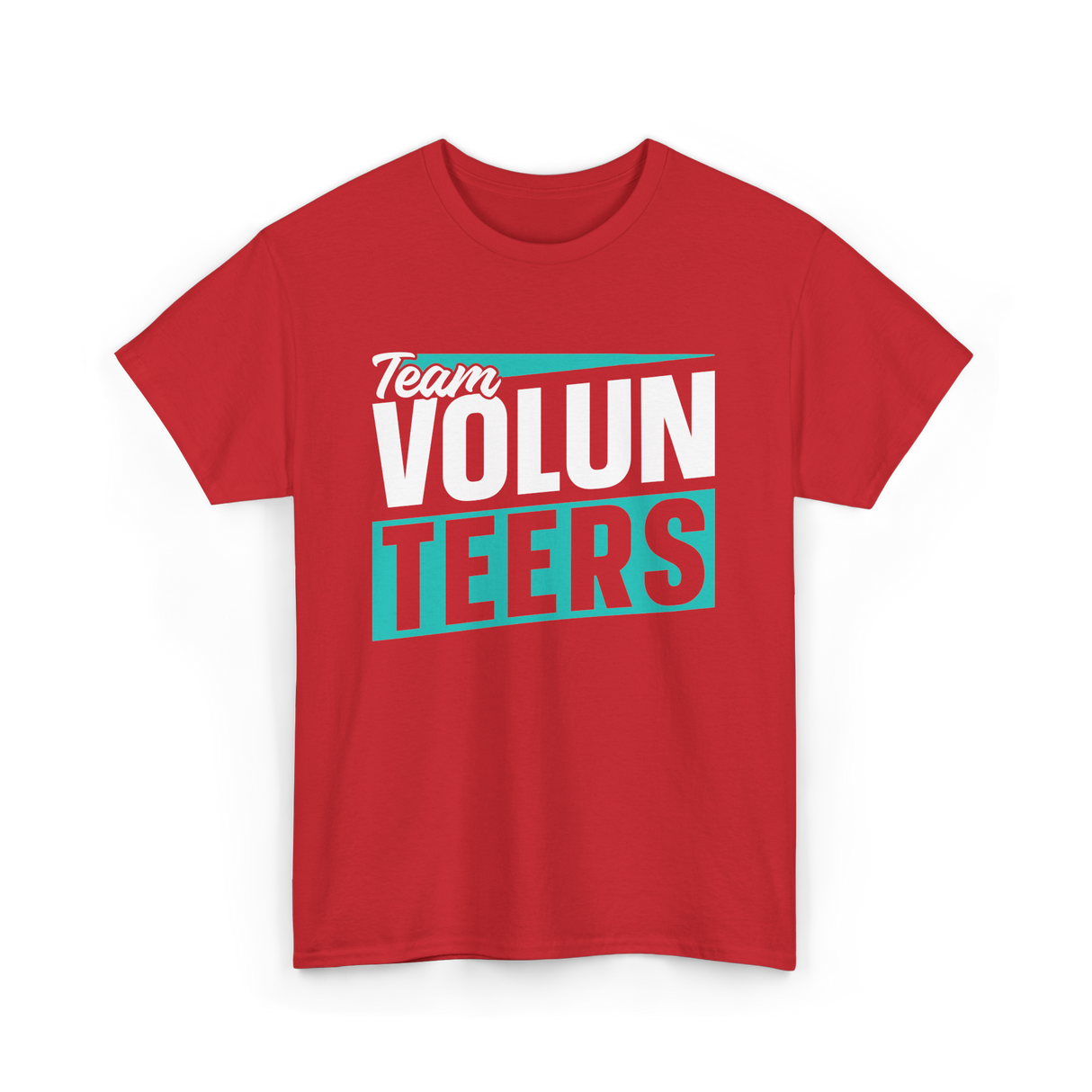 Team Volunteers Volunteer T-Shirt - Red