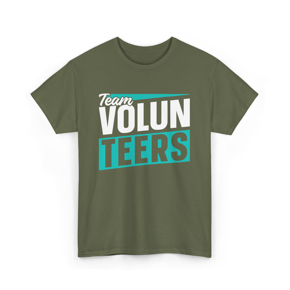 Team Volunteers Volunteer T-Shirt - Military Green