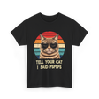 Tell Your Cat I Said Cat T-Shirt - Black