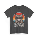 Tell Your Cat I Said Cat Vintage T-Shirt - Dark Heather