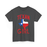 Texan Girl Proud Texas T-Shirt - Dark Heather