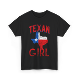 Texan Girl Texas Pride T-Shirt - Black