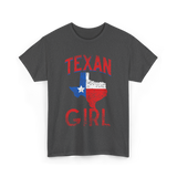 Texan Girl Texas Pride T-Shirt - Dark Heather