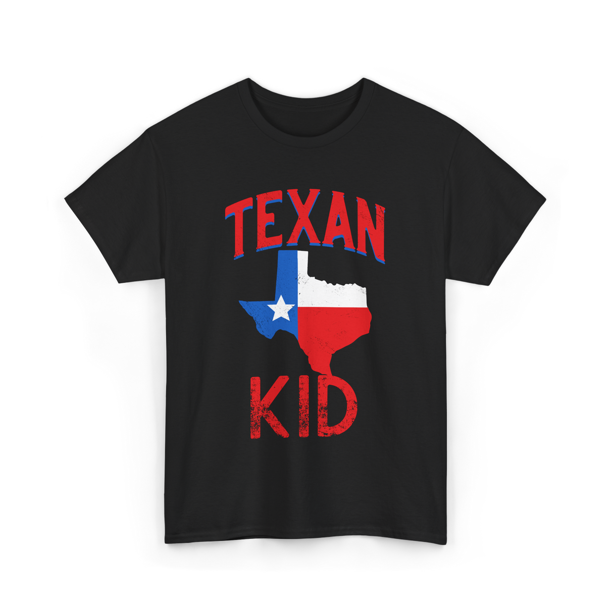 Texan Kid Texas Pride T-Shirt - Black