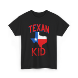 Texan Kid Texas Pride T-Shirt - Black