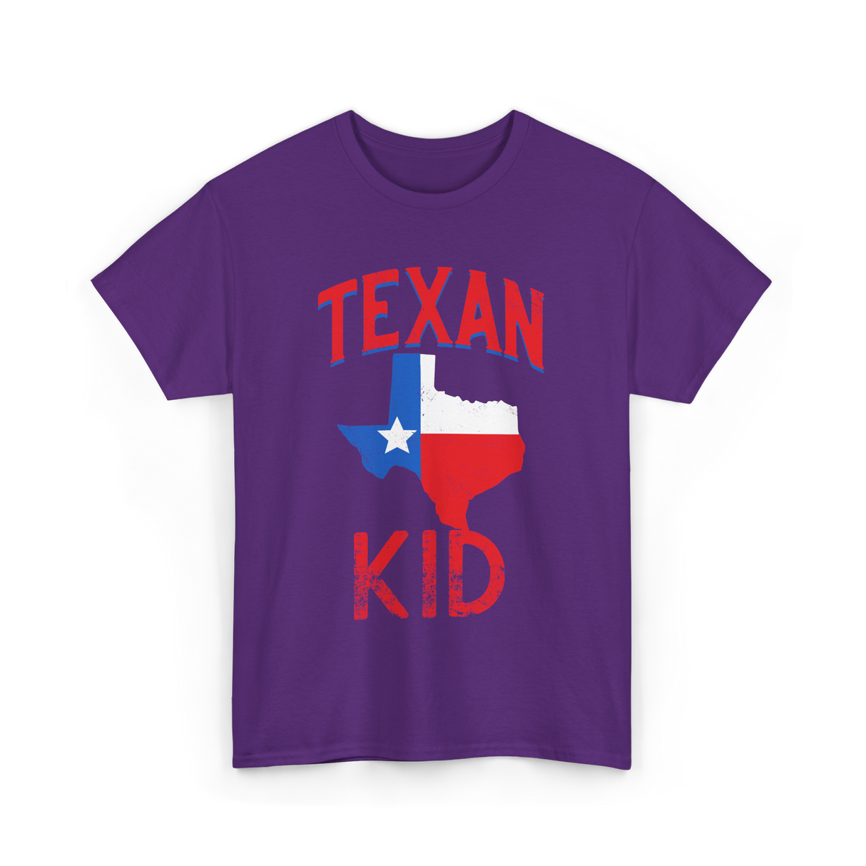 Texan Kid Texas Pride T-Shirt - Purple