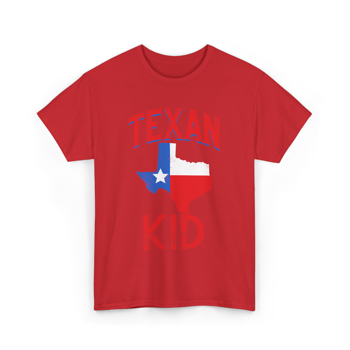 Texan Kid Texas Pride T-Shirt - Red