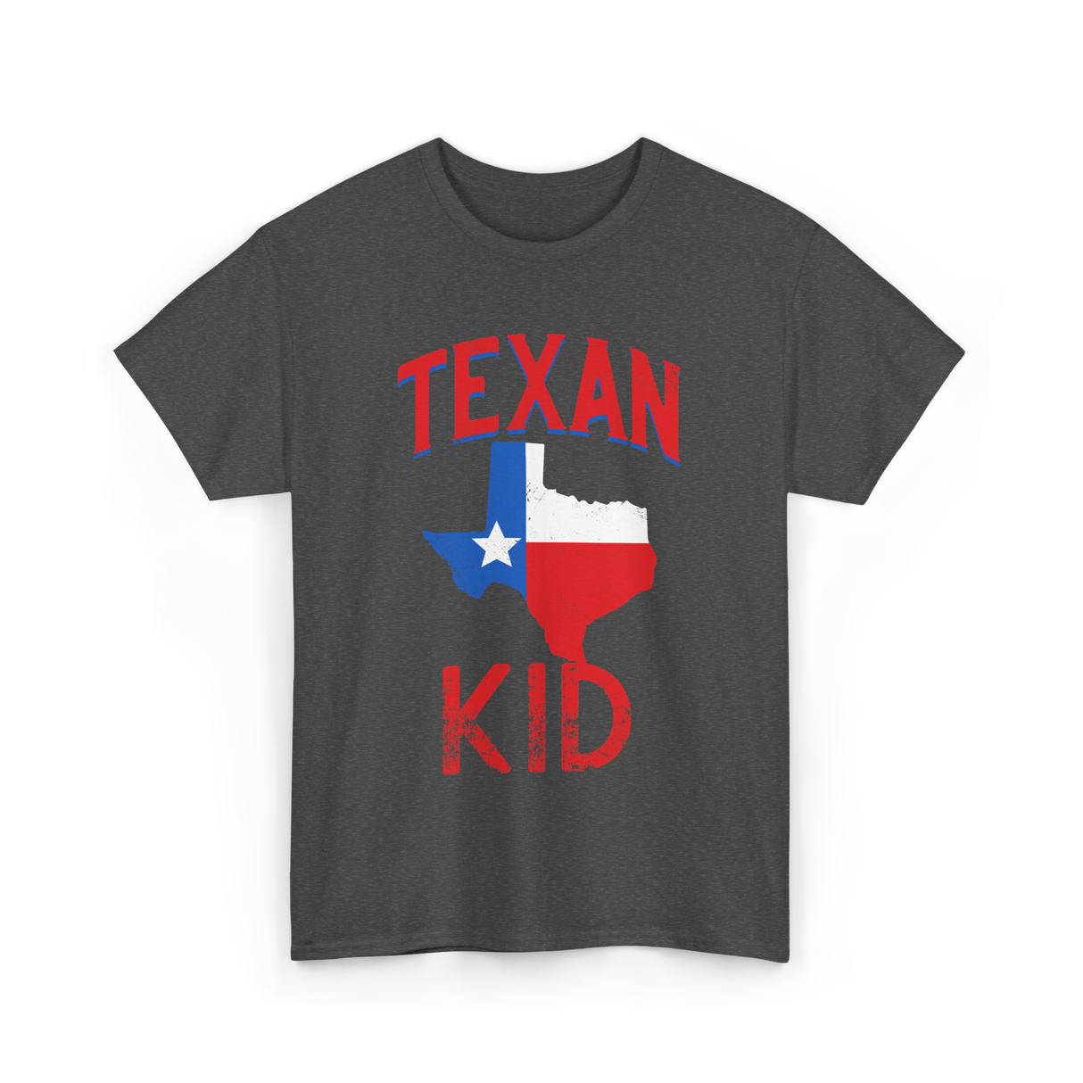 Texan Kid Texas Pride T-Shirt - Dark Heather