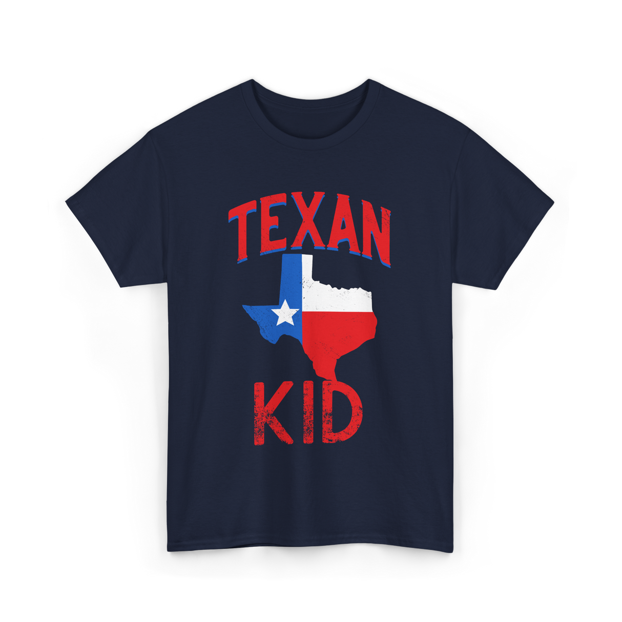 Texan Kid Texas Pride T-Shirt - Navy