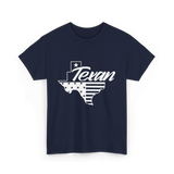 Texan Pride Texas State T-Shirt - Navy