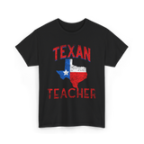 Texan Teacher Texas Education T-Shirt - Black