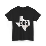 Texas BBQ Barbecue Texas T-Shirt - Black