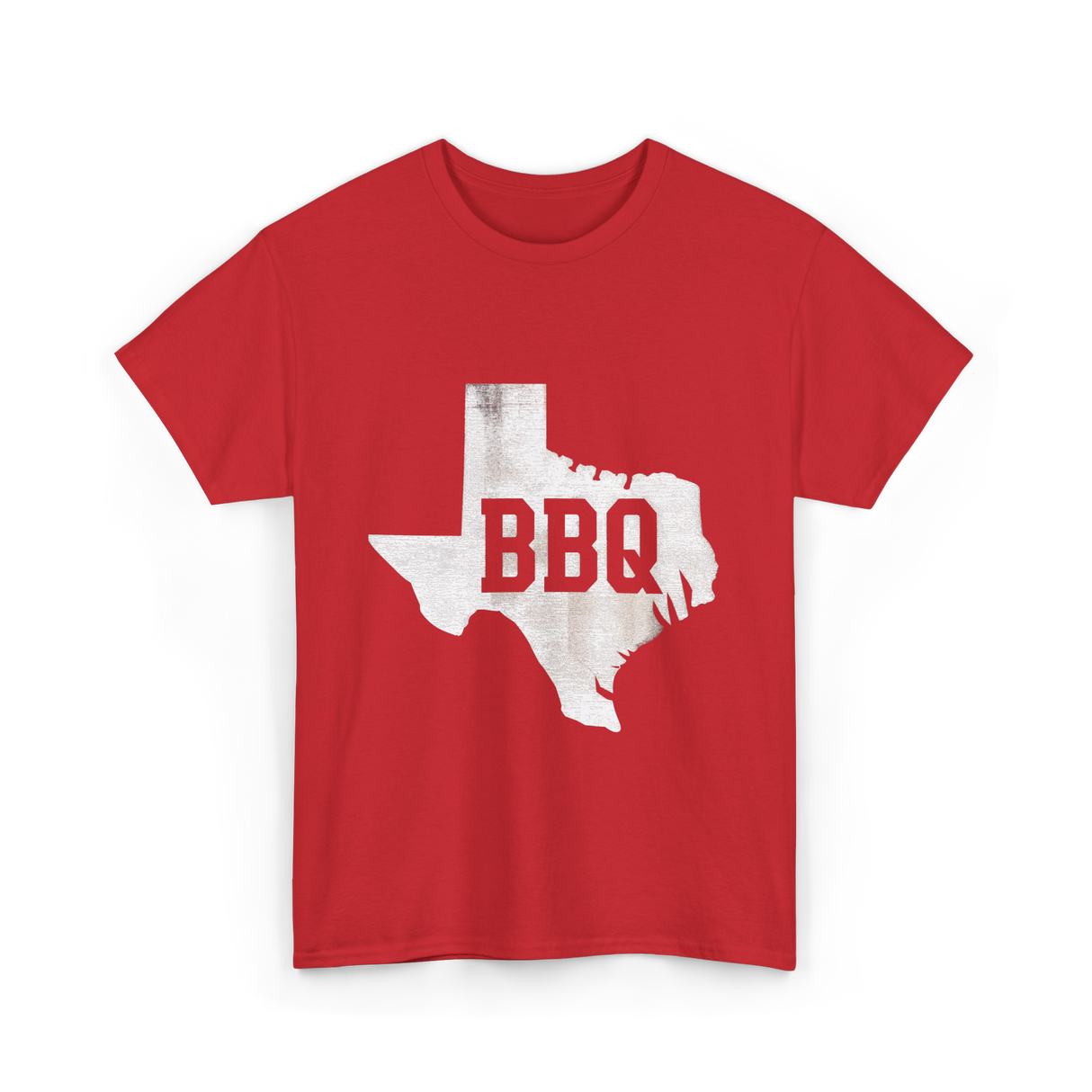 Texas BBQ Barbecue Texas T-Shirt - Red