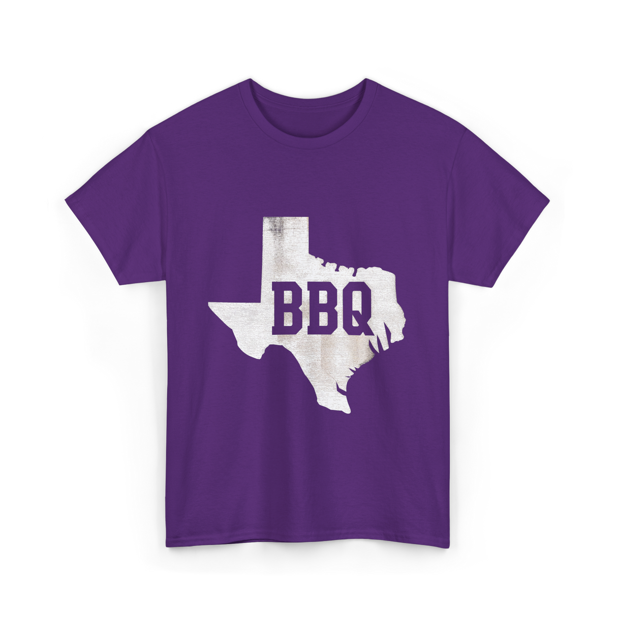 Texas BBQ Barbecue Texas T-Shirt - Purple