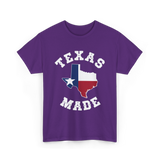 Texas Made Texas Pride T-Shirt - Purple