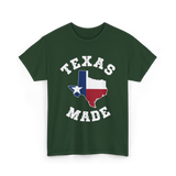 Texas Made Texas Pride T-Shirt - Forest Green