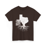 Texas Roots Texas T-Shirt - Dark Chocolate