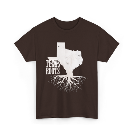 Texas Roots Texas T-Shirt - Dark Chocolate